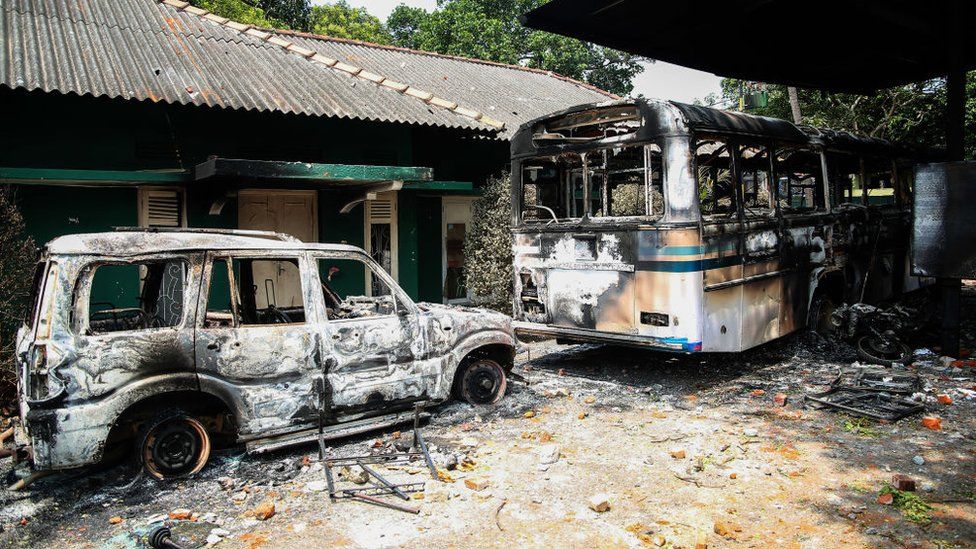 A nationwide state of emergency has been declared in Sri Lanka, a day after protests outside the president’s house turned violent.