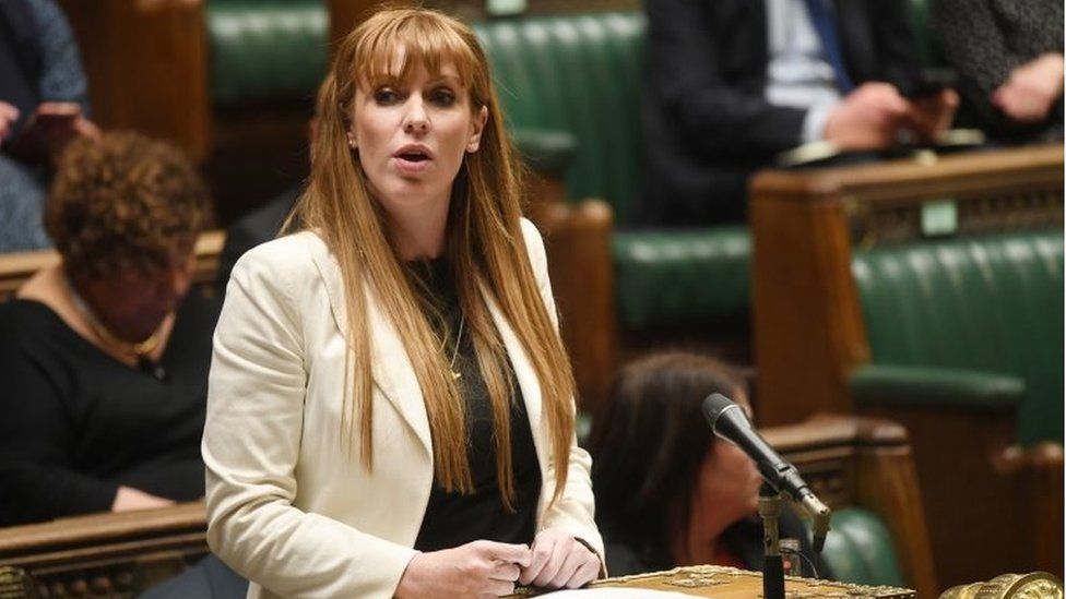 Angela Rayner has said she was “crestfallen” after a paper printed claims from Conservative MPs that she tries to distract the PM by crossing and uncrossing her legs.