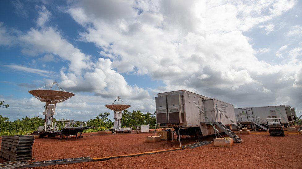 An unassuming patch of red dirt in remote Australia has made history as the site of Nasa’s first rocket launch from a commercial spaceport outside the US.