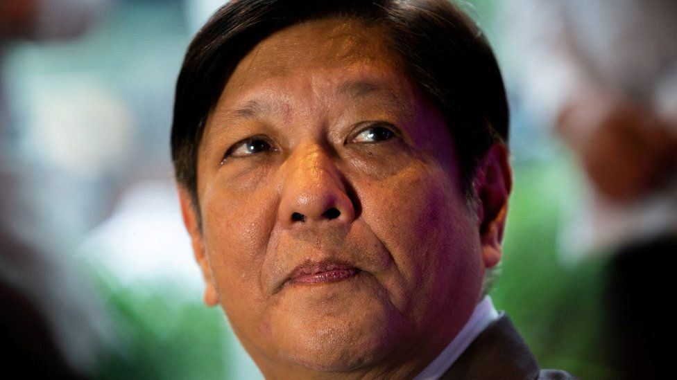 Ferdinand Marcos Jr has been sworn in as the Philippine president in a ceremony in Manila, succeeding the outgoing leader Rodrigo Duterte.