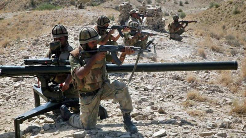 Terrorists were actively involved in terror activities against security force, says military’s media wing