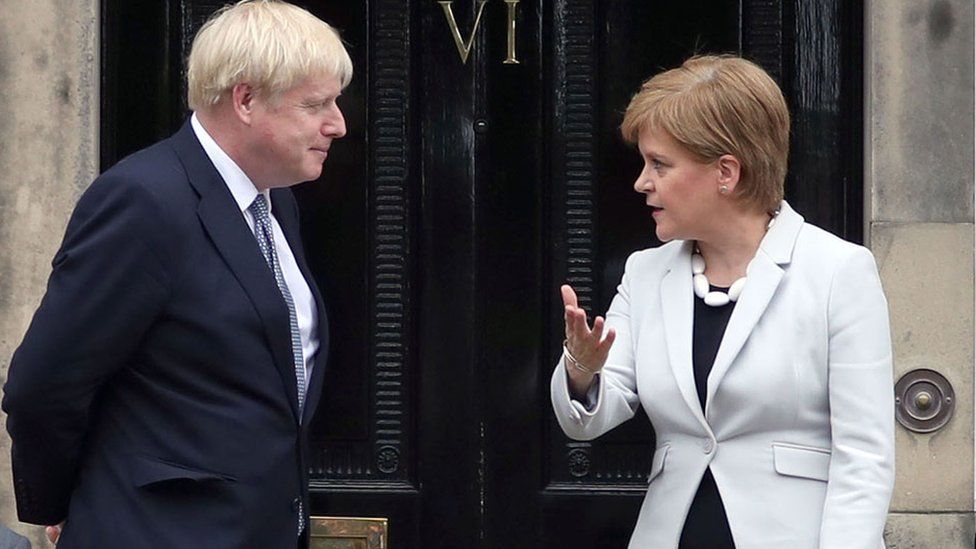 The prime minister has spoken to Scotland’s first minister for the first time since she outlined how she plans to hold a lawful independence referendum.