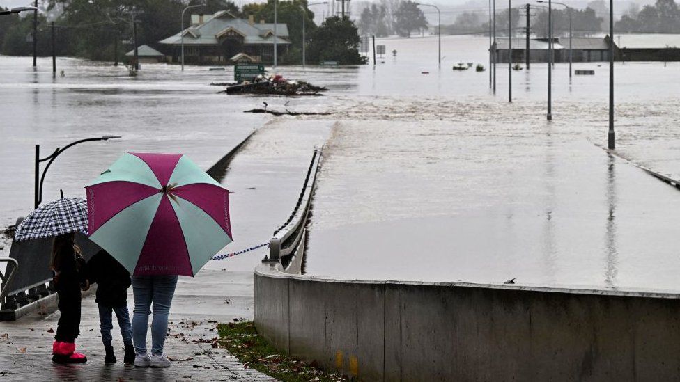 About 50,000 people have been urged to evacuate their homes as floods hit Australia’s largest city for the third time this year.