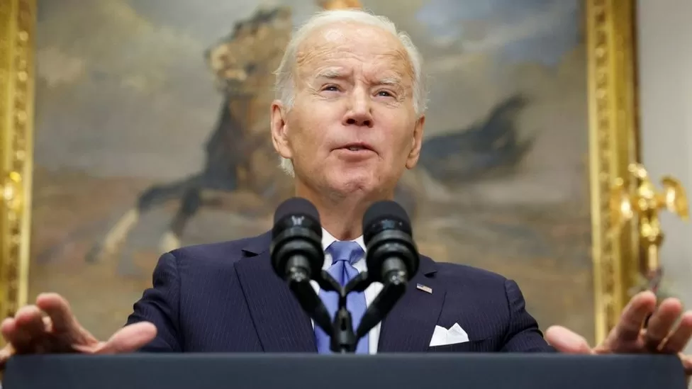 President Joe Biden has warned Russia that the United States will not be intimidated by reckless threats after Vladimir Putin annexed four occupied regions of Ukraine.