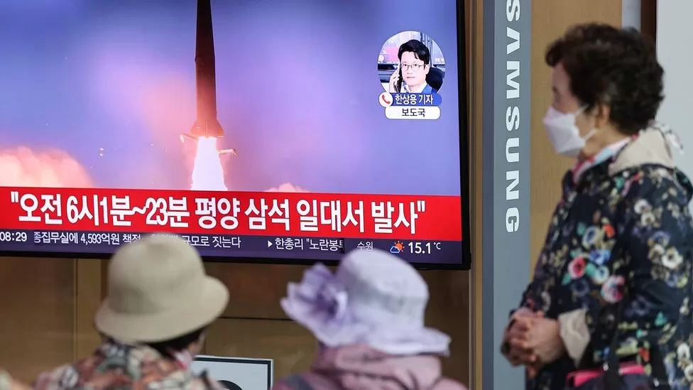 North Korea fired another two ballistic missiles on Thursday – the sixth such banned launch in less than two weeks.