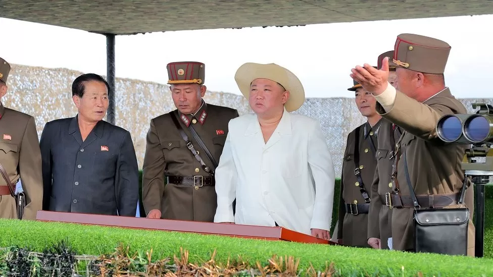 North Korea says its recent barrage of missile launches were a “simulation” of a nuclear attack on the South.