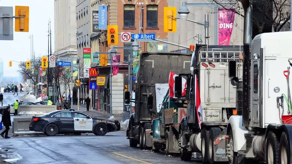 The mayor of Canada’s national capital said officials failed to act fast enough to curb demonstrations that paralysed his city earlier this year.
