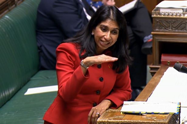 Home Secretary Suella Braverman has pledged to fix the UK’s “broken” asylum system and defied opposition calls for her resignation.