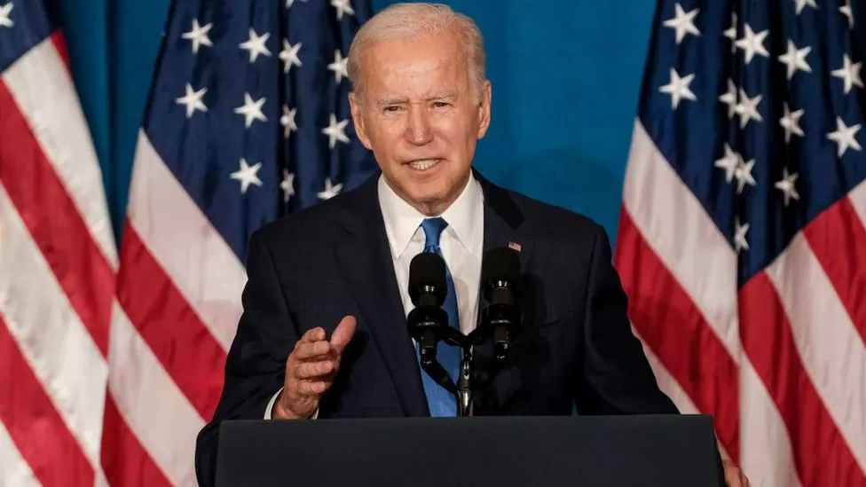 US President Joe Biden has warned any candidates who refuse to accept defeat in next week’s midterm elections could set the nation on “the path to chaos”.
