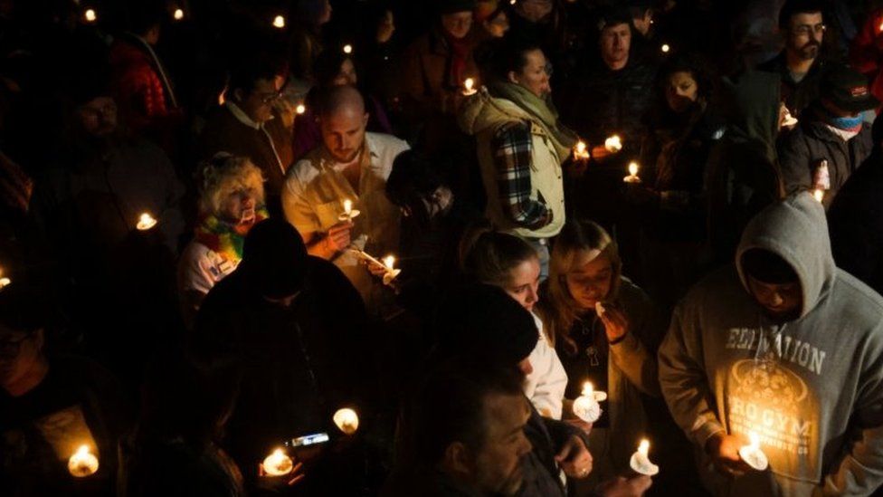 People at a gay club in the US state of Colorado have been hailed as heroes for subduing a gunman and preventing a deadly shooting from being even worse.