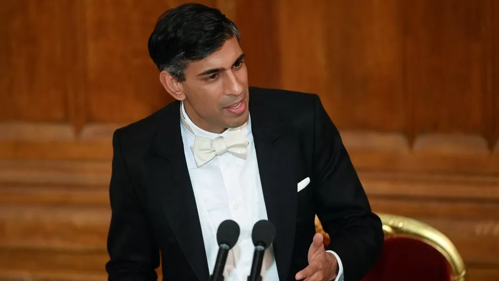Rishi Sunak has said the so-called “golden era” of relations with China is over, as he vowed to “evolve” the UK’s stance towards the country.