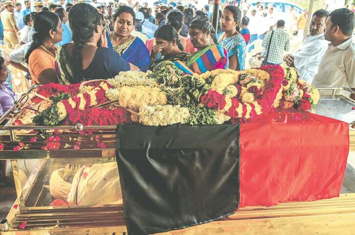 Indian man burns himself to death in anti-Hindi protest