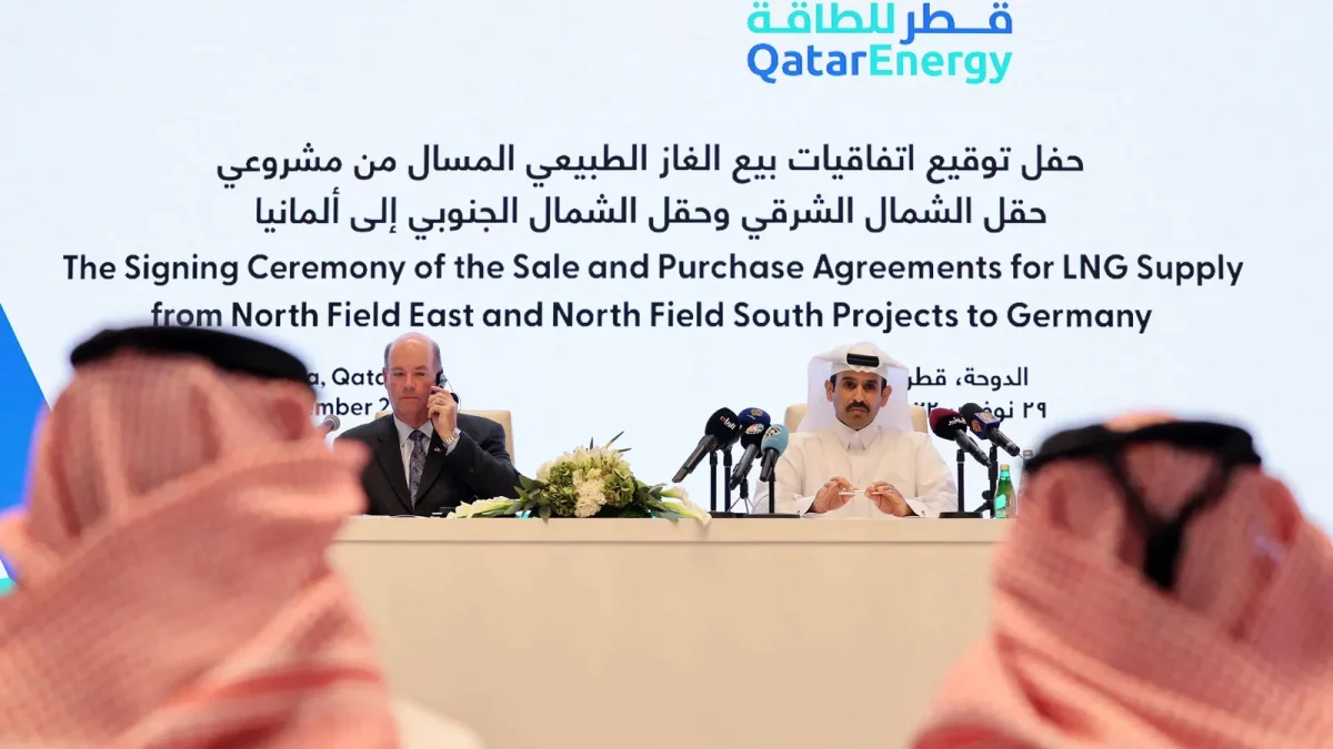 Qatar announces first major gas deal for Germany