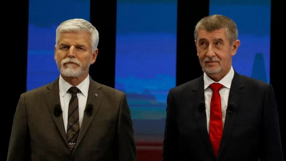 Czech voters have been going to the polls to elect a successor to President Milos Zeman, whose second term ends in March.