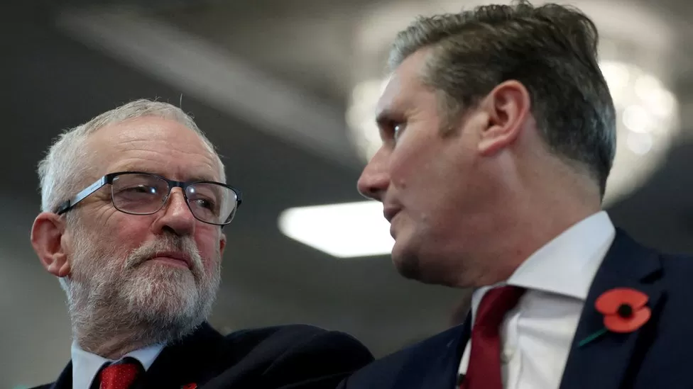 Former Labour leader Jeremy Corbyn has condemned Sir Keir Starmer’s decision to bar him from standing for the party at the next general election, calling it a “flagrant attack” on democracy.