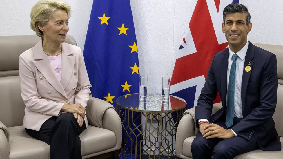 Rishi Sunak and the European Commission president are due to hold “final talks” on a new Brexit deal for Northern Ireland on Monday, Downing Street says.