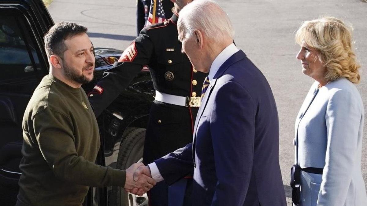 Biden to discuss weapon requests with Zelensky