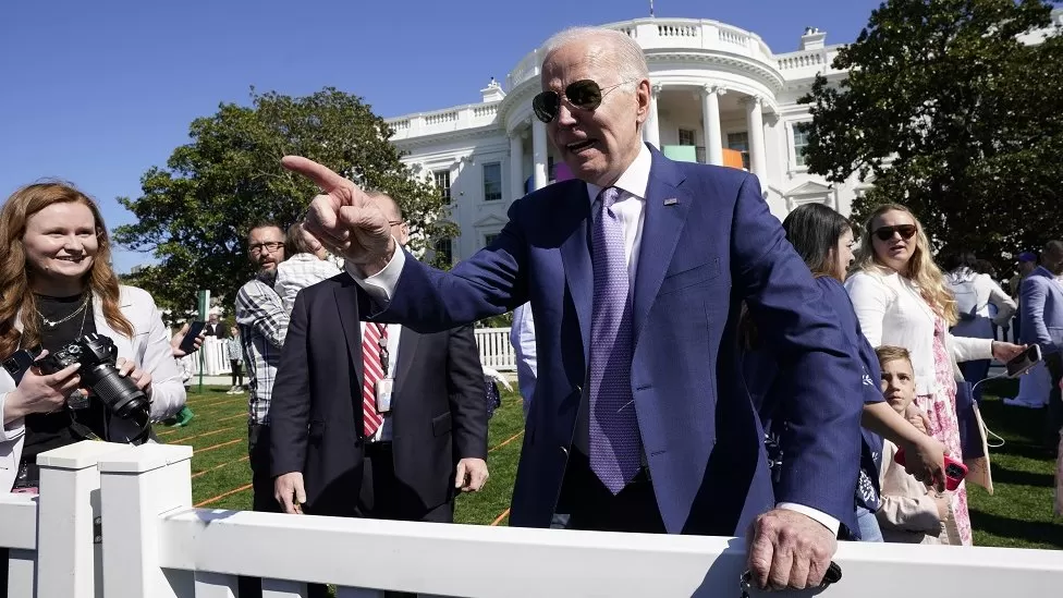 US President Joe Biden has said he will emphasise his country’s “commitment to preserving peace” in Northern Ireland when he visits Belfast this evening.