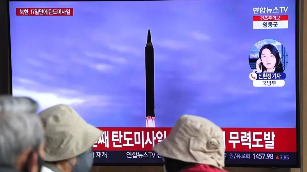North Korea says it tested a new solid-fuel intercontinental ballistic missile – its “most powerful” missile to date.