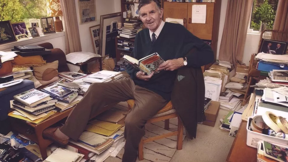 Historians in Hawick are working through thousands of books, videos and clippings in a bid to recreate Bill McLaren’s “chaotic” research room.