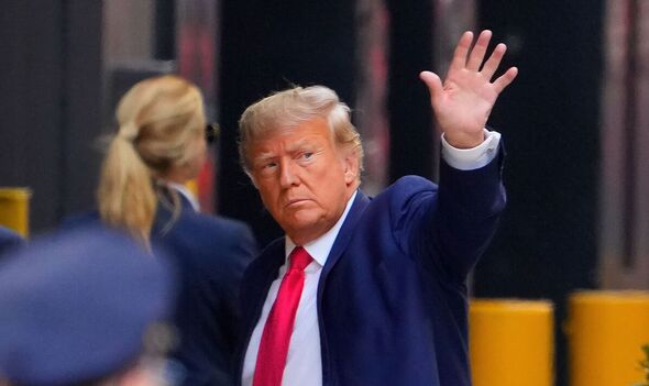 Former US President Donald Trump has been consulting lawyers at Trump Tower in New York City as he prepares to face history-making criminal charges.