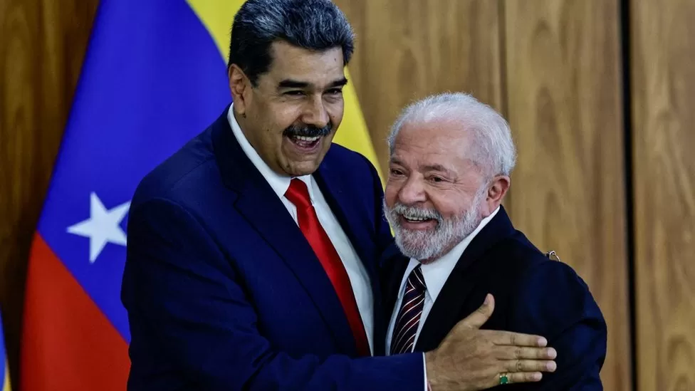 Venezuela’s President Nicolás Maduro has visited Brazil for the first time since he was banned by former far-right President Jair Bolsonaro in 2019.