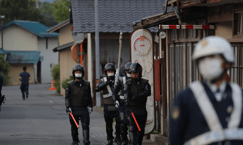 Man arrested after 4 killed in Japan gun and knife attack
