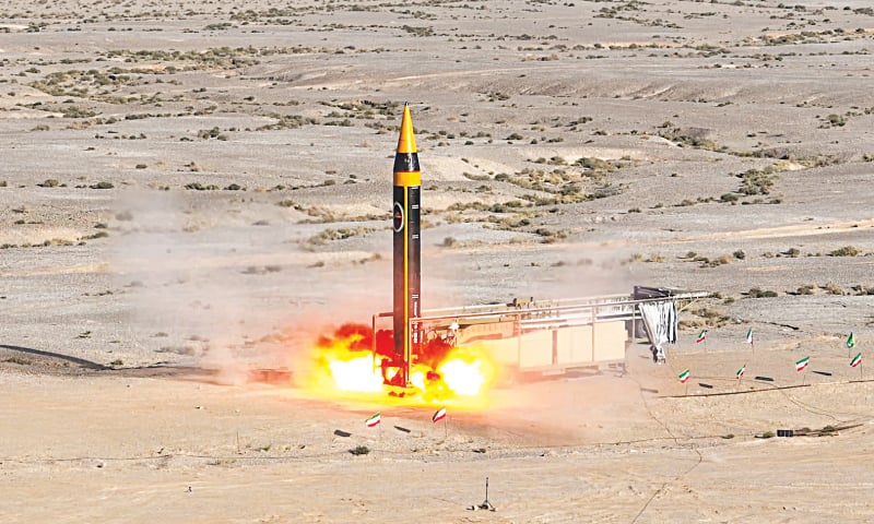 Iran successfully test-launches ballistic missile