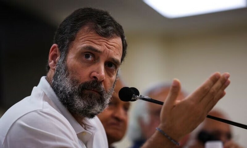 India opposition leader Rahul Gandhi takes a dig at Modi over China in US visit