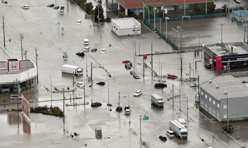 Evacuation alert in Japan after heavy rain