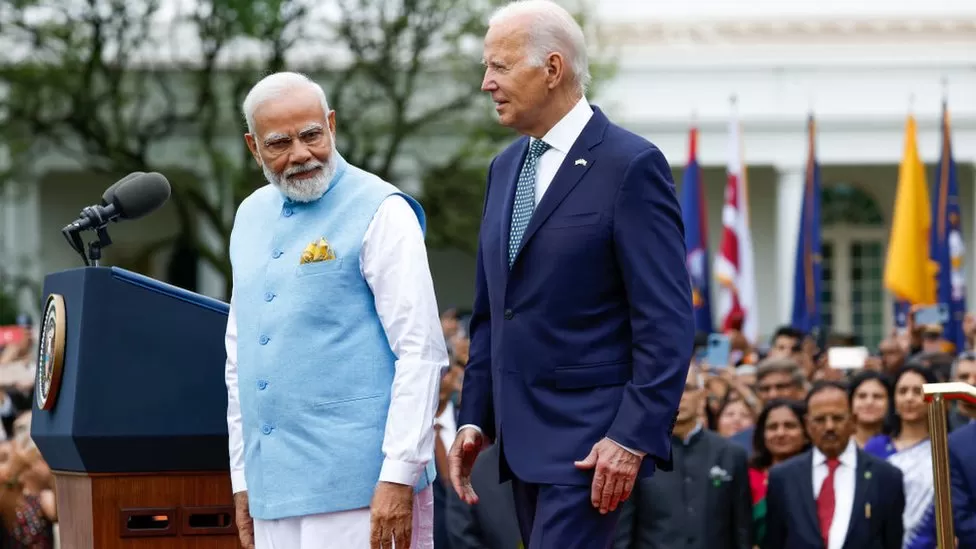 US President Joe Biden hailed US-India ties, while rolling out the pomp and pageantry for visiting Prime Minister Narendra Modi on Thursday.