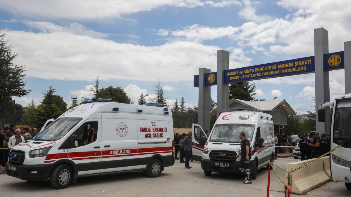 Massive blast rips through Turkish explosives factory; at least 5 killed