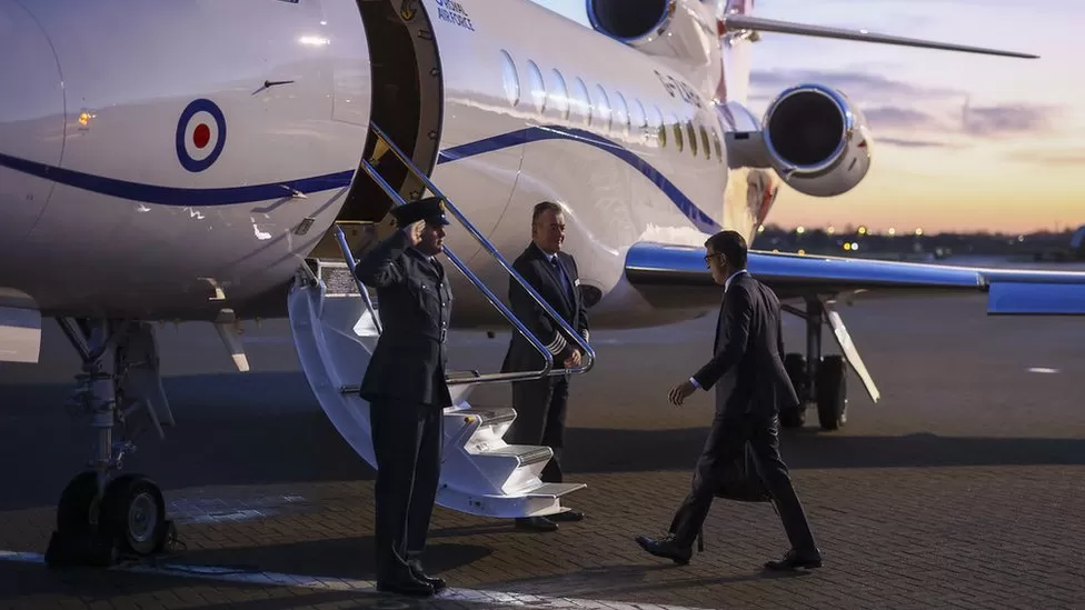 Rishi Sunak has used RAF jets and helicopters for domestic flights more frequently than the UK’s previous three prime ministers