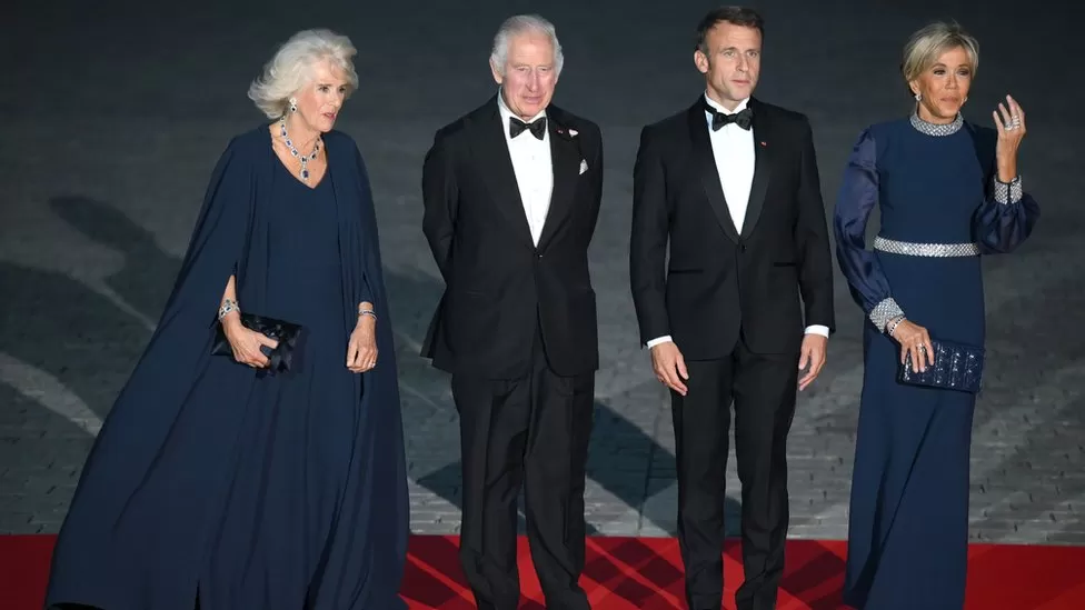 There was an abundance of ceremony and security as the King and Queen’s state visit to France got under way in Paris on Wednesday afternoon.