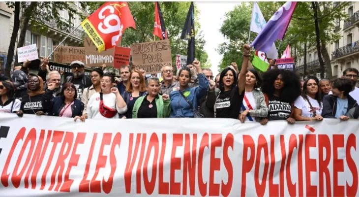 Thousands march against police violence in France