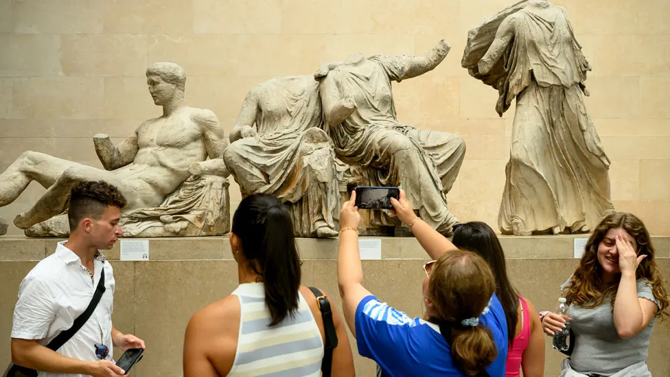 A diplomatic row has broken out between the British and Greek governments over the Parthenon Sculptures, also known as the Elgin Marbles.