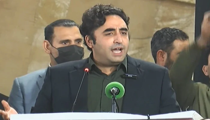 In PML-N’s Lahore stronghold, Bilawal says Noon League always tries to run away from polls