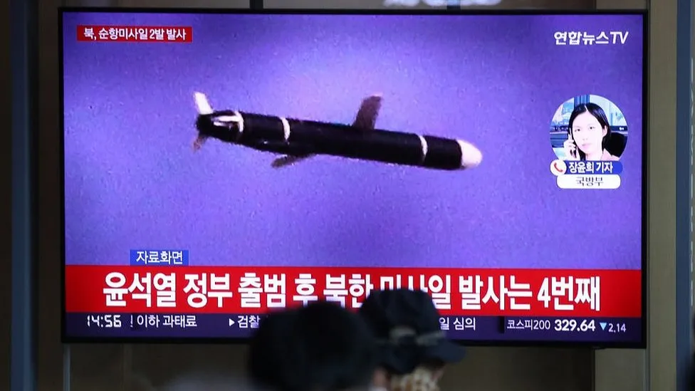 North Korea fires cruise missiles off east coast, Seoul reports