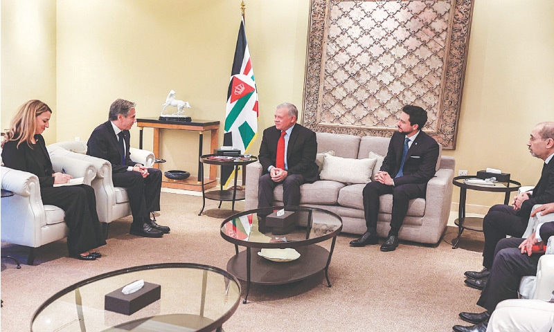 Jordan presses US on Gaza ceasefire