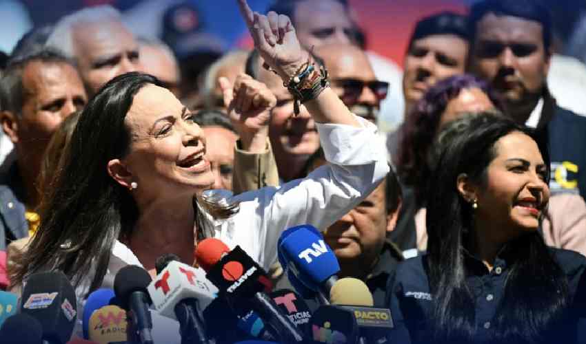 No election ‘without me’, vows banned Venezuela opposition candidate