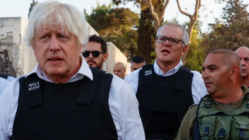 Former prime minister Boris Johnson has said it is “shameful” to call for the UK to end arms sales to Israel.