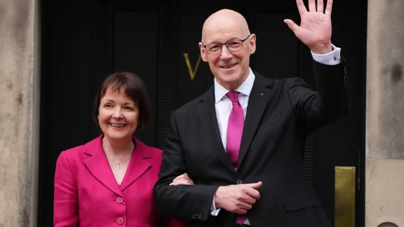 John Swinney will be sworn in as the seventh first minister of Scotland later.