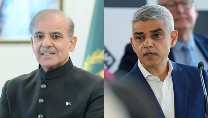 Historic hat-trick! PM Shehbaz felicitates Sadiq Khan for securing London mayor’s seat