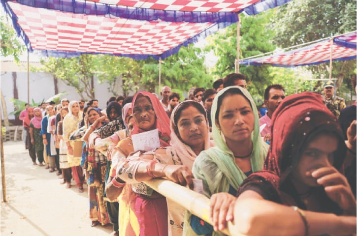 Modi’s BJP toils as Indian elections lock 52pc seats