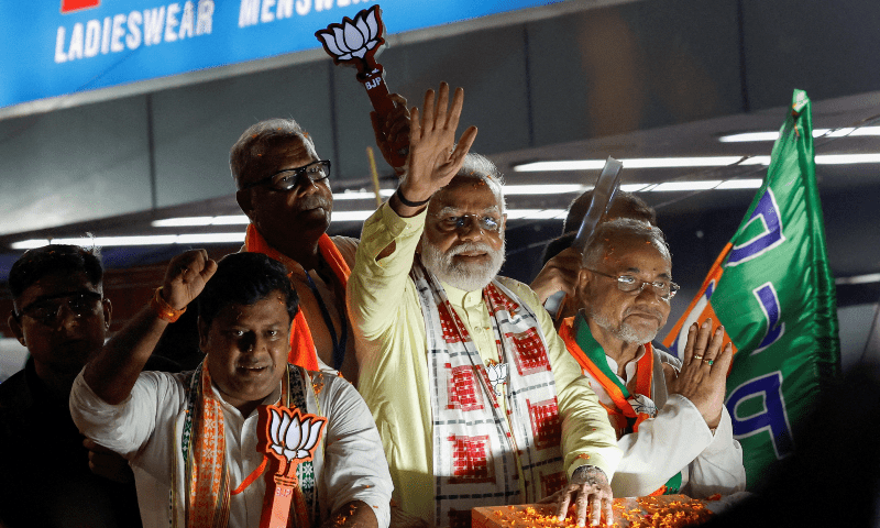 Modi’s alliance dominates early in India election vote count, but opposition also gains