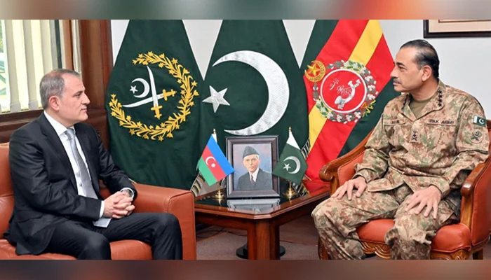 In meeting with COAS, Azerbaijan FM praises Pakistan’s role in regional stability
