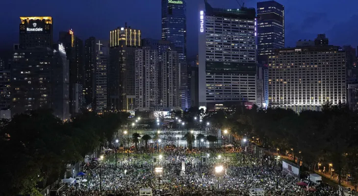 Taiwan holds vigil for China’s 1989 Tiananmen crackdown
