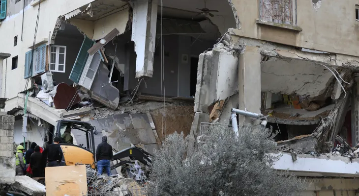 Israeli strike on Syria kills two, wounds five in Lebonan