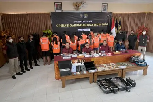Indonesia arrests over 100 Taiwanese for alleged cyber fraud