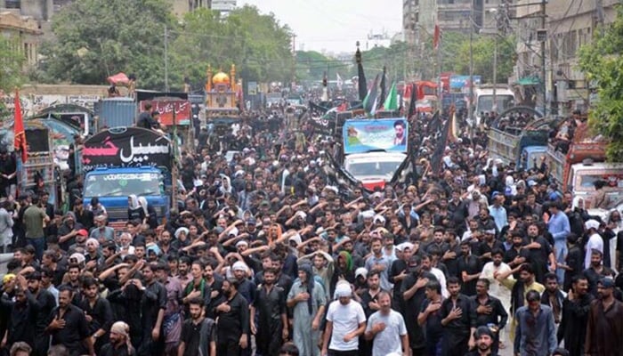 Ashura processions conclude peacefully across Pakistan amid tight security